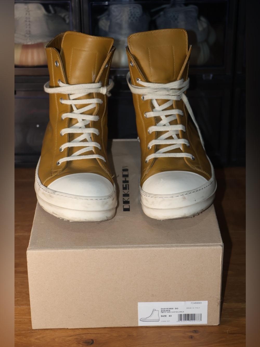 Rick Owens High-Top Ramones